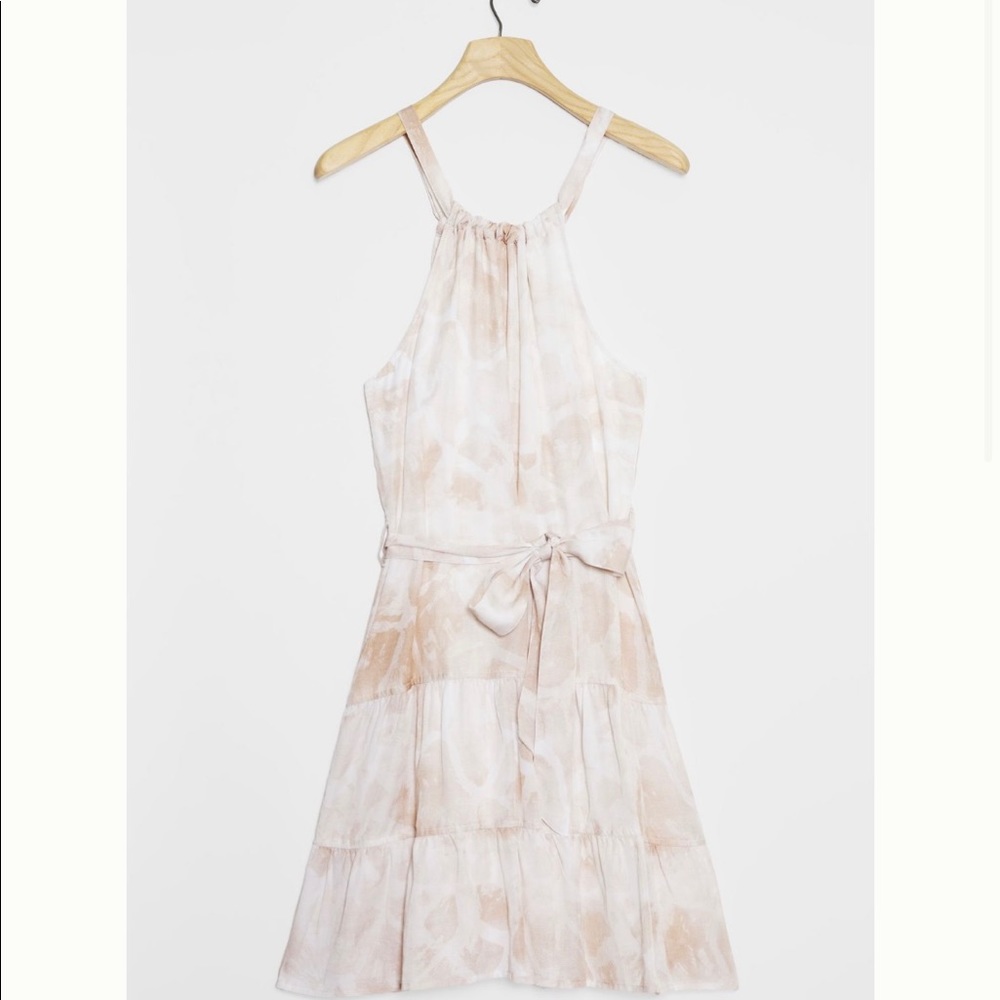 Anthropologie Cloth & Stone Evanne Halter Mini Dress XS
